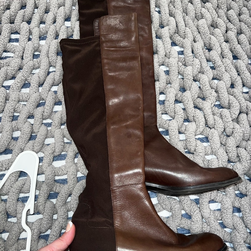 Lauren Ralph Lauren Brown Over the Knee Boots